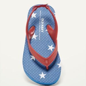 Americana New Flip-Flop Sandals Toddler Baby Partially Plant USA Old Navy